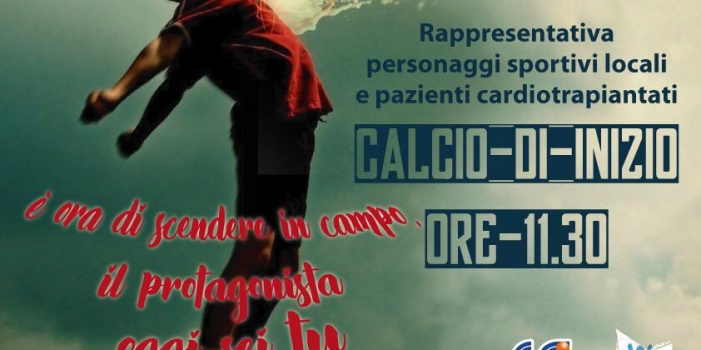 E’ ora di scendere in campo il protagonista sei tu – 14 Aprile
